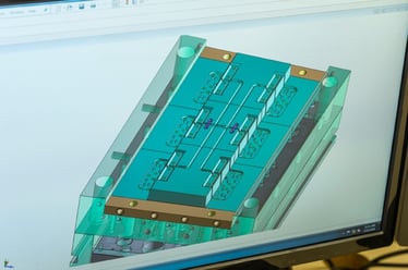 Injection Molding Mold design on computer