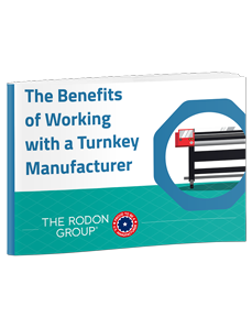 The Benefits of Working with a Turnkey Manufacturer 3D eBook Cover